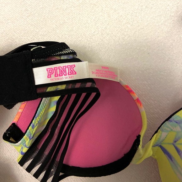 PINK PUSH UP BRA (32A) - Picture 4 of 4